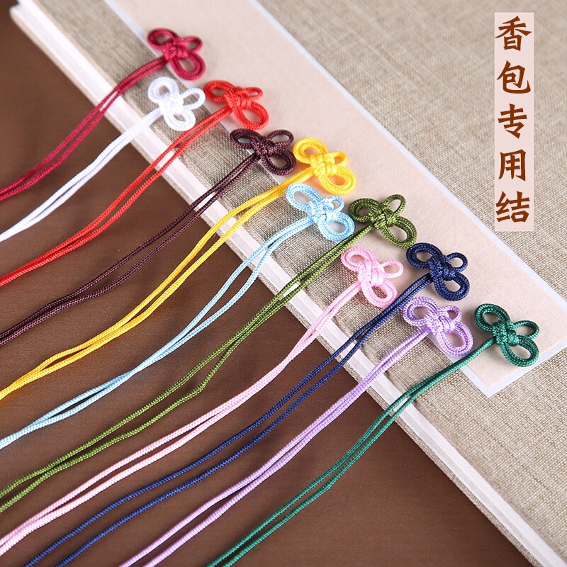 Yushou knot ribbon knot incense bag lanyard and wind pendant small Chinese knot 8 knot glasses knot lucky knot wholesale Yushou knot ribbon knot incense bag lanyard and wind pendant small Chinese knot 8 knot glasses knot lucky knot wholesale