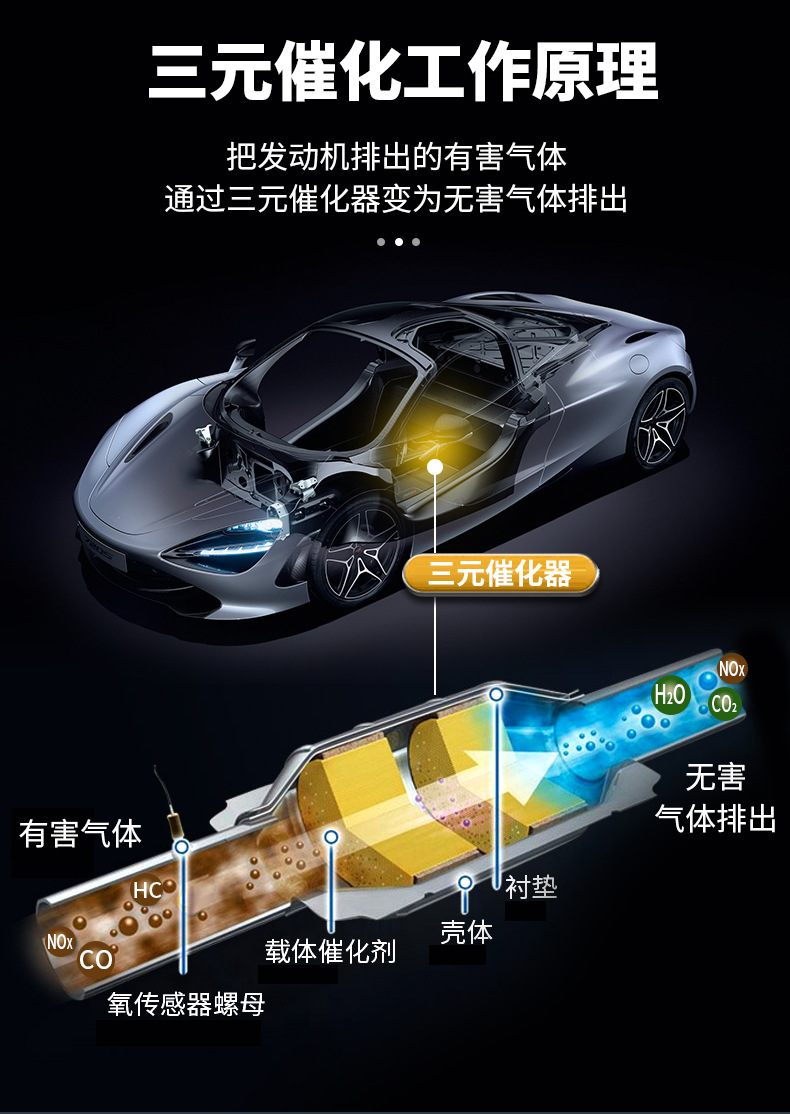 Dr.neolce+ Car Catalytic Converter Cleaner, Engine, Oxygen Sensor