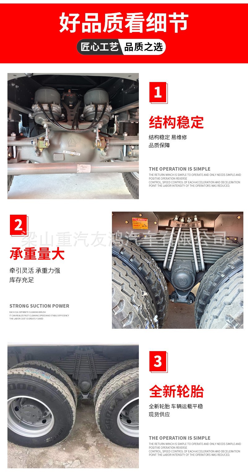 Shaanxi Automobile Delong F3000 Engineering Dump Truck 6X4 Double-Axle Rear-Dump Truck, Second-Hand, National Iii Refurbished Truck