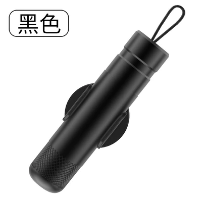 Aluminum Alloy Safety Hammer Portable Safety Hammer Push-Type Hardware Window Breaker Car Escape Self-Rescue Window Breaker (Qəza çəkici) - black