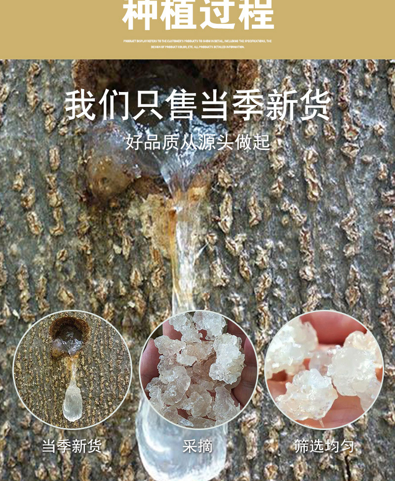 Xue Yan (Snow Lotus Gum) — 5A Grade Dried Botanical Gum for Soup & Dessert preparation