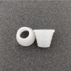 White silica gel rubber rings with accessories, pipe, megaphone, suitable for import