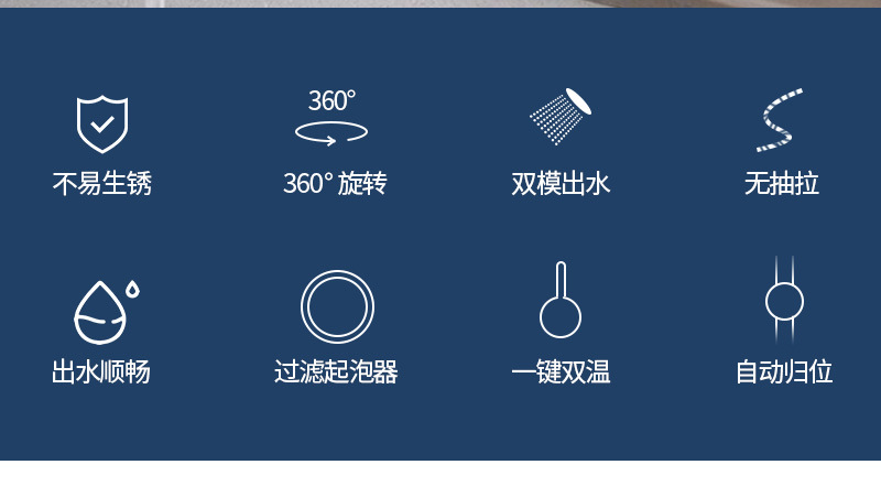 Factory direct supply of all-copper mixed water kitchen faucet, three-purpose pure water kitchen faucet, painted wrench type faucet Application Scenario