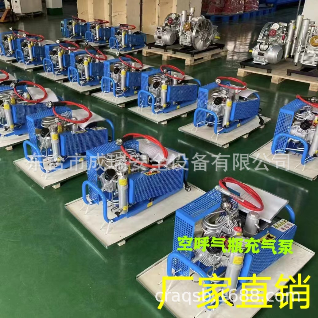 消防呼吸气瓶充气泵潜水气瓶30MPa充填泵100L 200L 300L 400L气泵