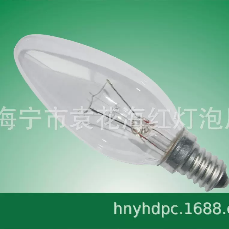 爱迪生灯C35烛型灯泡E27E14钨丝灯泡可调光