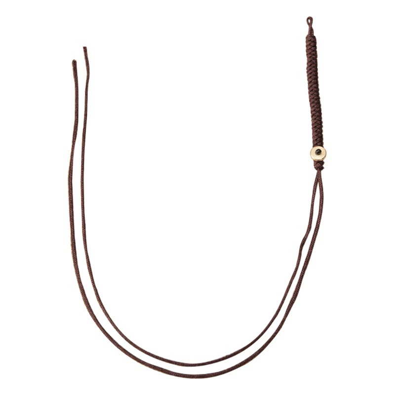 Оптовый Алмазный Узел медная Пряжка брелок ремешок плоский узел ручной работы веревка Полуфабрикаты аксессуары Подвеска в национальном стиле веревка