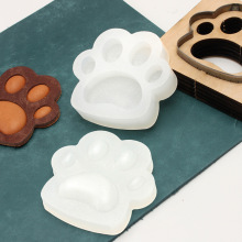 狗爪塑型模具 植鞣皮料定型 手工DIY皮革制作立体猫爪 7*6.5cm