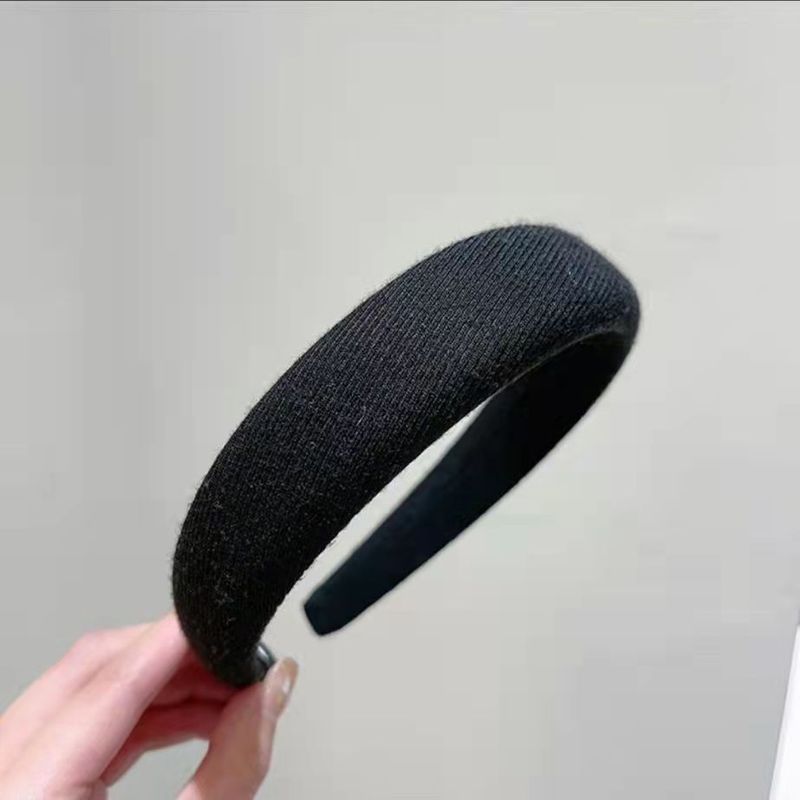 毛暁同タイプのスポンジの広い縁のカチューシャの女性のレトロなフランスの髪の束の頭の飾りの高い頭のトップのカチューシャは顔の小さいカチューシャを現します。|undefined