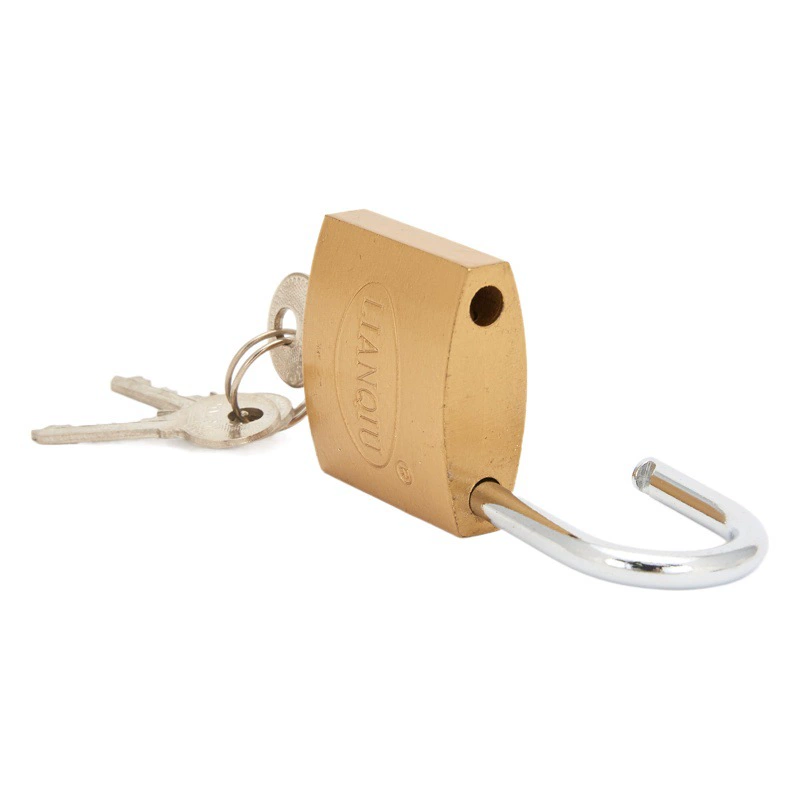 Lianqiu бренд пресс слово Имитация меди замок Железный сердечник производителей замка Прямой партии аппаратных замков