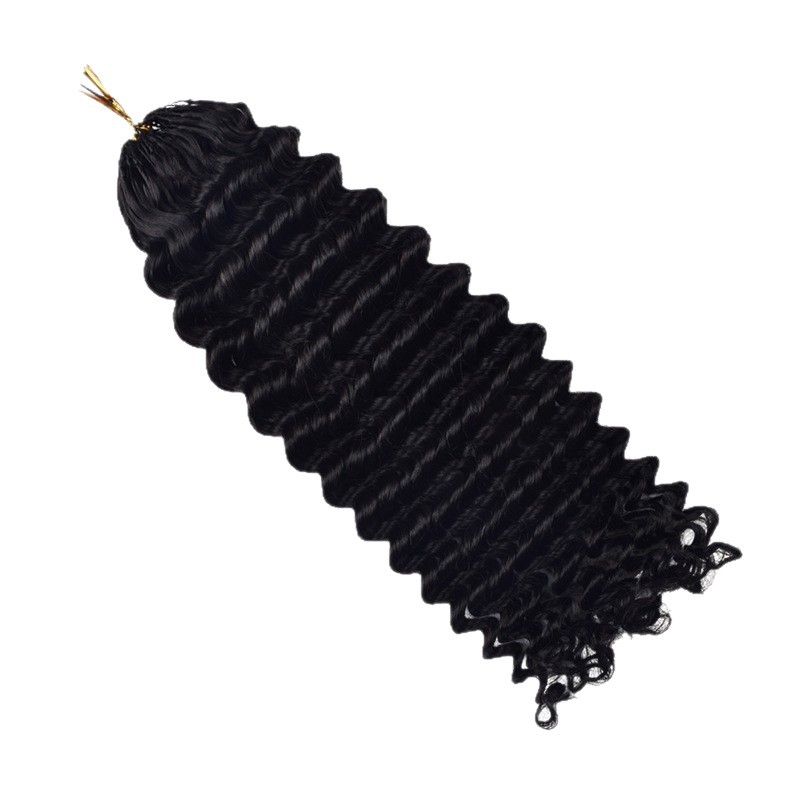 Extensiones de cabello de ganchillo con plumas, cabello humano real, cabello humano con nudos milagrosos, cabello humano para crochet.