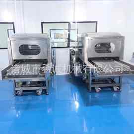 燕麦酥巧克力涂层机 蛋糕糖果坚果挂酱机 蛋糕胚饼干巧克力涂层机