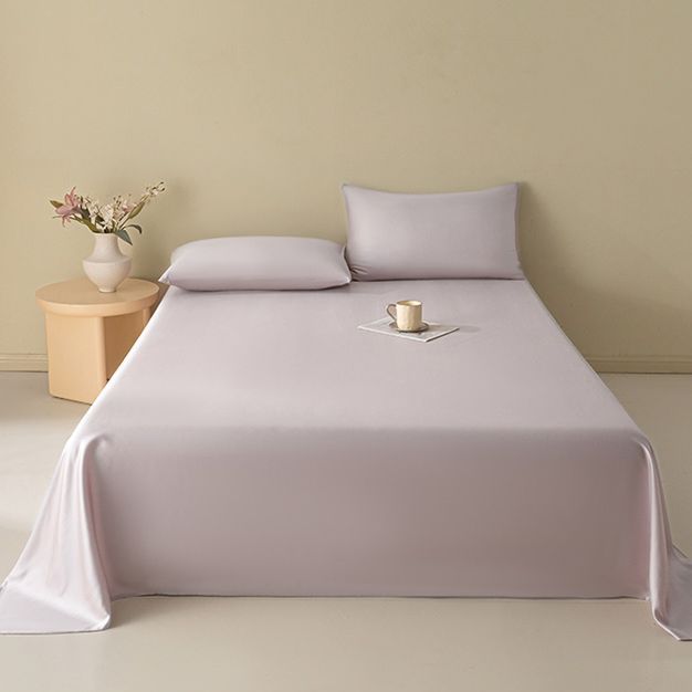 Sábanas de verano de seda de una sola pieza, dormitorio doble individual, seda de hielo, funda de edredón desnuda, funda de almohada de edredón fresco, juego de tres piezas, verano