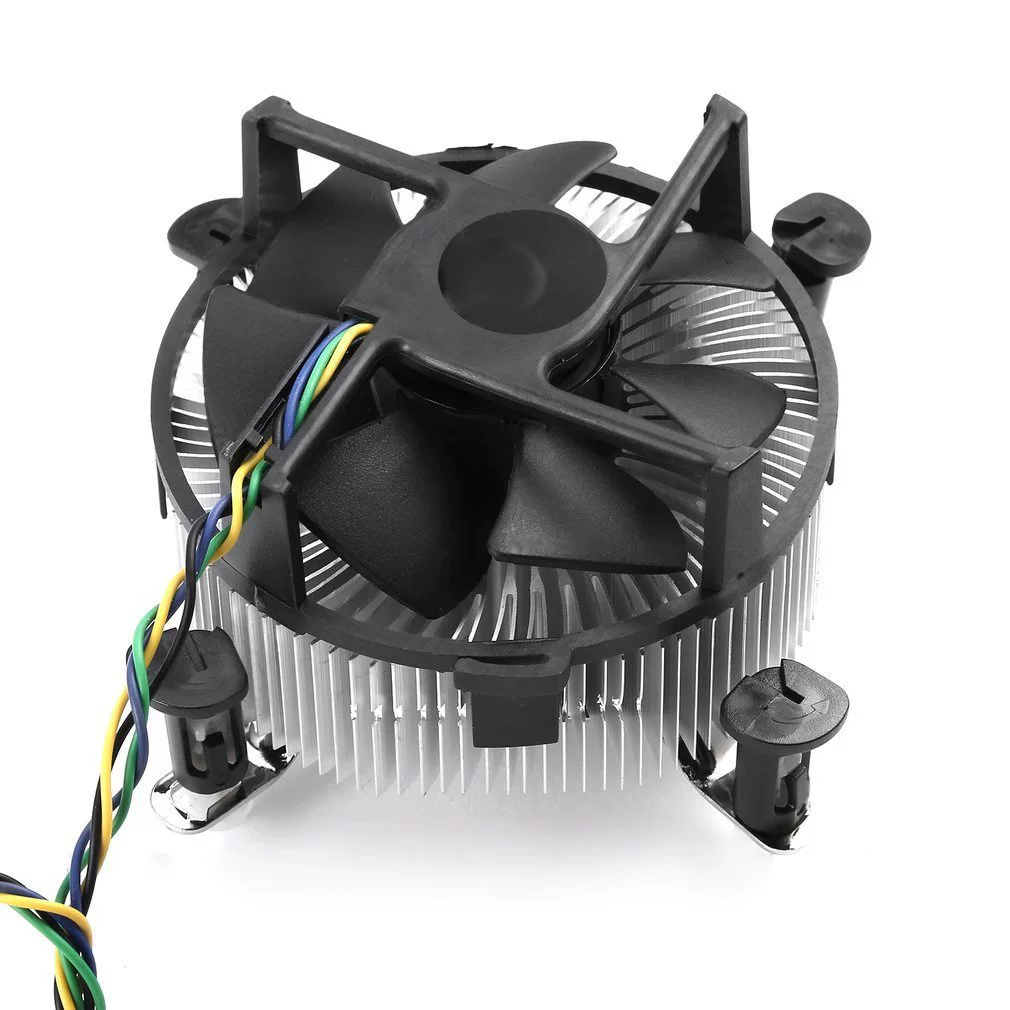 PIN 12V кулер для CPU компьютера радиатор алюминиевый радиатор подходит для 775/1150