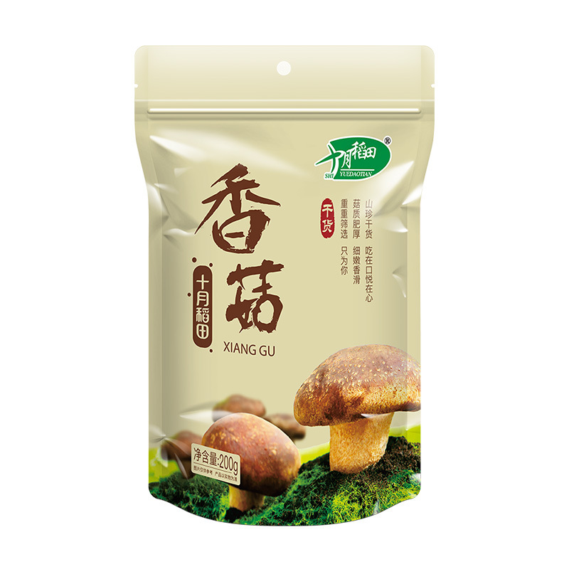 十月稻田 香菇200g