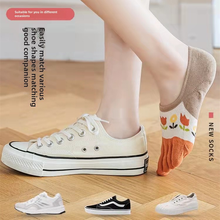 summer thin invisible socks