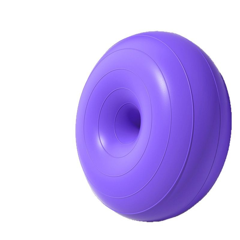 Pelota de yoga de pilates donut bola de manzana engrosada a prueba de explosiones ejercicio fitness recuperación posparto equilibrio estable hemisferio