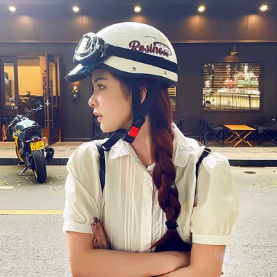 and Women, New Simple Half Helmets – Car helmet