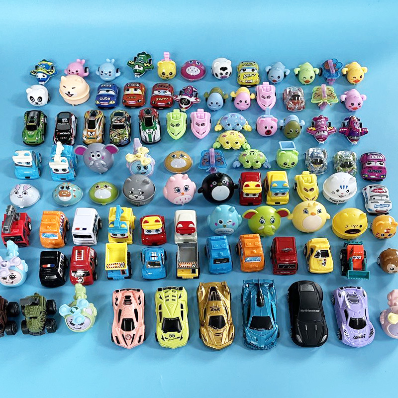 Car toy children's fall-resistant boy engineering car set pull-back car inertia mini car baby car girl