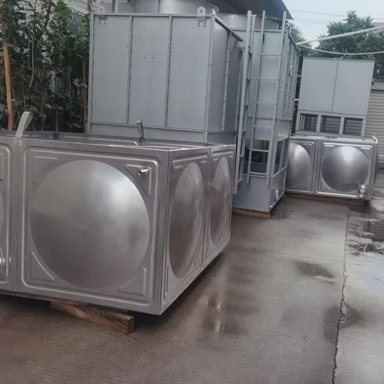 冷却塔厂家方形冷却塔批发水塔不锈钢高温冷却塔冷却塔一体机钢塔
