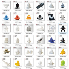 通用加强塑料尼龙汽车配件门板护板卡扣装饰条轮眉卡扣下边梁卡子