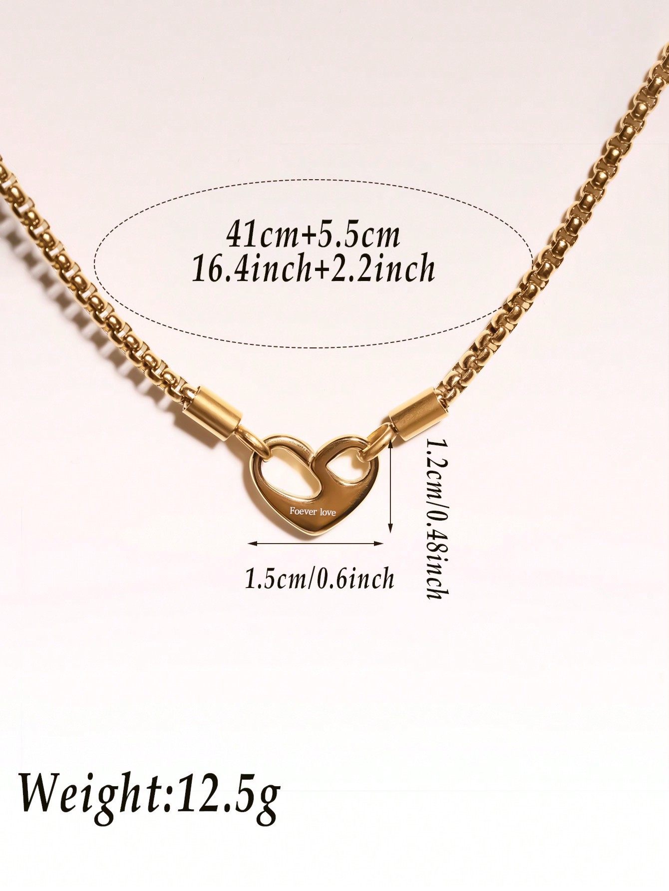 Vintage Style, Classic Style Style Wholesale Jewelry Vintage Style Classic Style Letter Heart Shape 304 Stainless Steel Plating Pendant Necklace