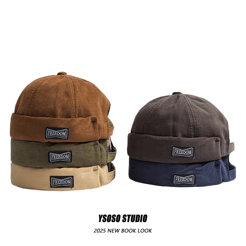 Japanese retro fashionable hat for men and women hip-hop style