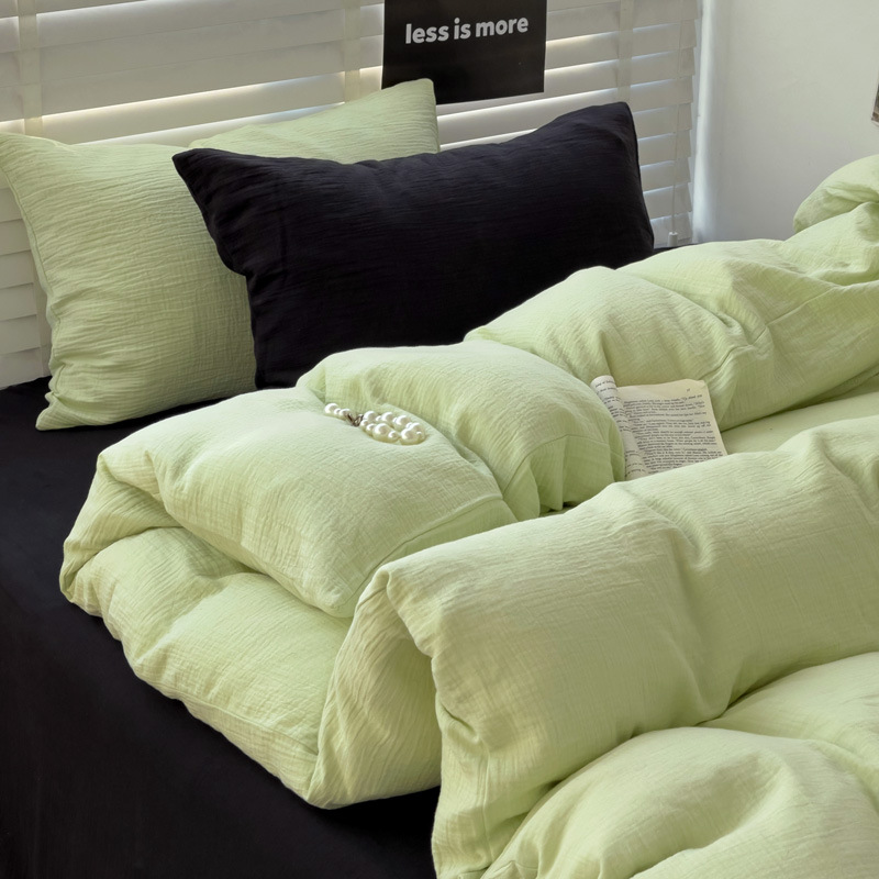 말차 쿨 블랙 [매우 부드럽고 피부 친화적이며 알몸으로 자도 좋습니다]