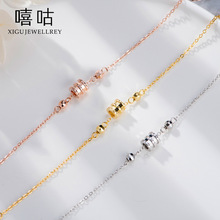 嘻咕H0012小蛮腰手链ins设计感S925银手链女气质简约小清新