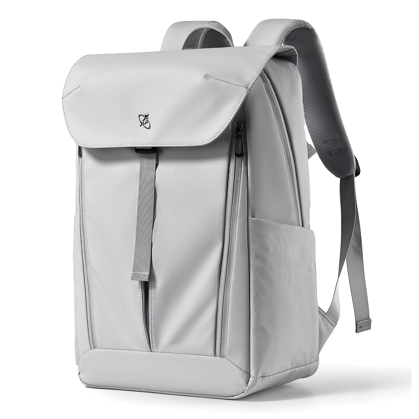 Cross-border men's high-fashion travel backpack, stylish and functional, large-capacity motorcycle computer book bag for men