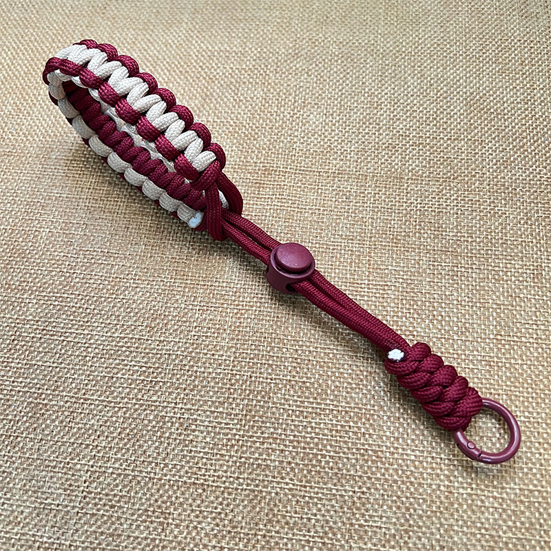 Cordón corto de muñeca hecha a mano de celebridades de Internet, color mezclado innovador, cordón para teléfono móvil anti-pérdida, llave para cámara, cordón para teléfono móvil, tarjeta