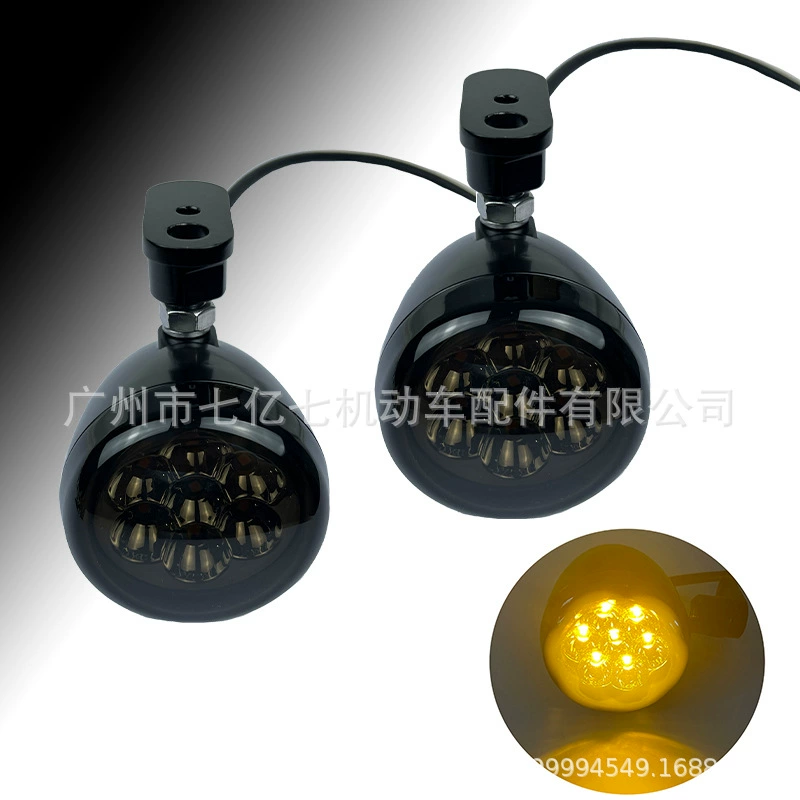 Harley XL883 1200x48 72 Dinah Fat Dana преемник ретро мотоцикл модифицированный светодиодный передний указатель поворота