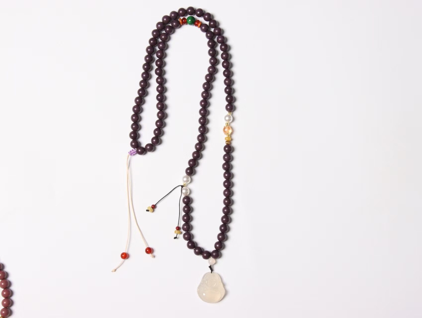 Ziqi Donglai 8mm 더블 서클 목걸이