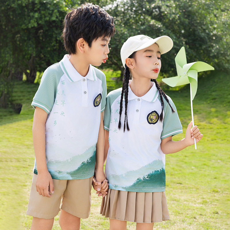 小學生校服春秋裝運動服三件套一年級兒童幼兒園園服夏季班服校服