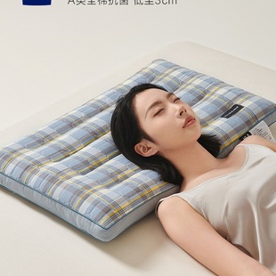 Low Pillow, Low Pillow Core, Soft Pillow, Cervical Spine Protection, Sleep Aid, Male Household Pair, Flat and Flat