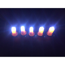 发光灯芯灯泡批发灯笼灯芯七彩白光暖光LED电子灯风琴纸灯配件