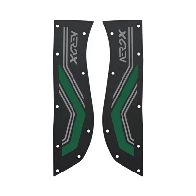 Foot Pads, Anti-Slip Pedal – Motorcycle pedals - green