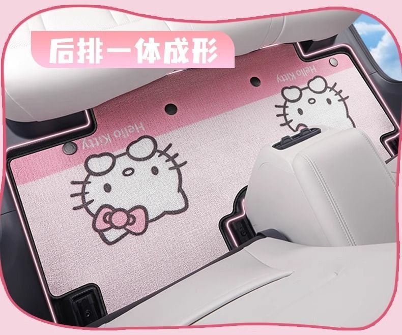 Suitable for Changan Waxy Corn Floor Mats Tpe Floor Mats Surrounding the Upper Layer Special 24 Cartoon Snowy Car Supplies