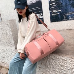 2024 travel bag women's carry-on luggage bag travel bag large capacity dry and wet separation men's and women's sports fitness bag