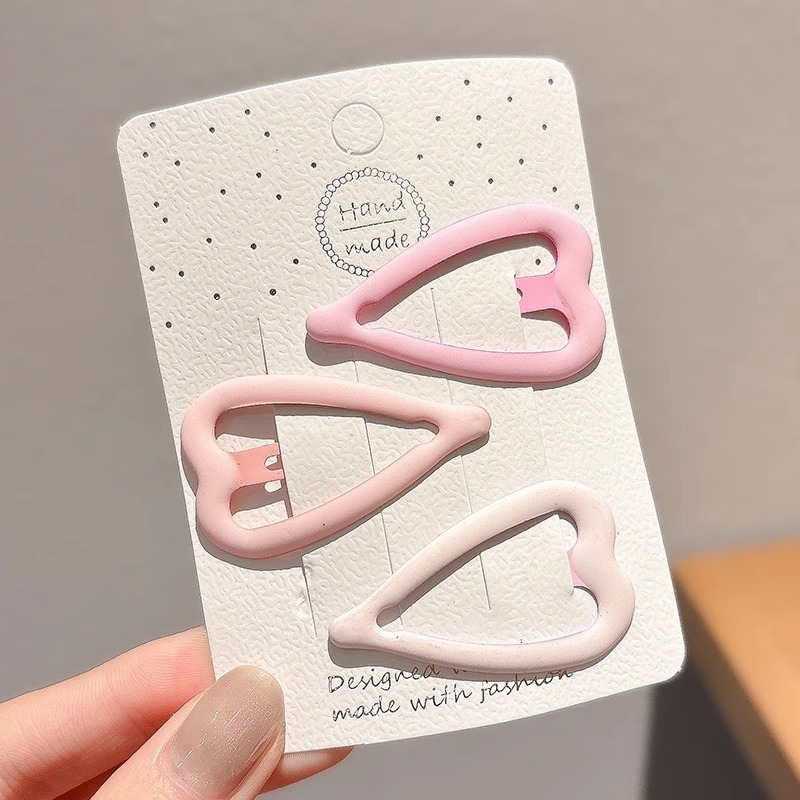 Gradiente estrella rosa clips lindos clips laterales clips frentes clips para el cabello clips para el cabello de niños clips para el cabello