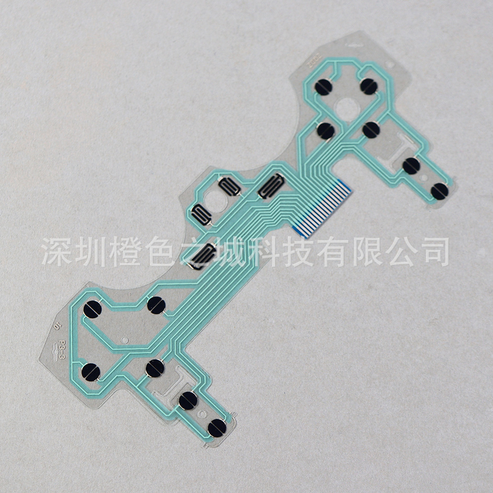 Suitable for Domestic Ps3 Handle Conductive Green Film Ps3 P3-3 Conductive Film Ps3 Wireless Handle Button Cable