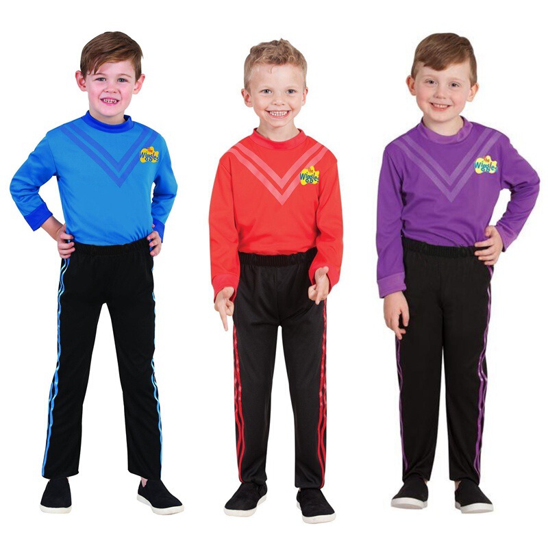 The Wiggles2-piece boy's dance suit children's performance cosplay suit