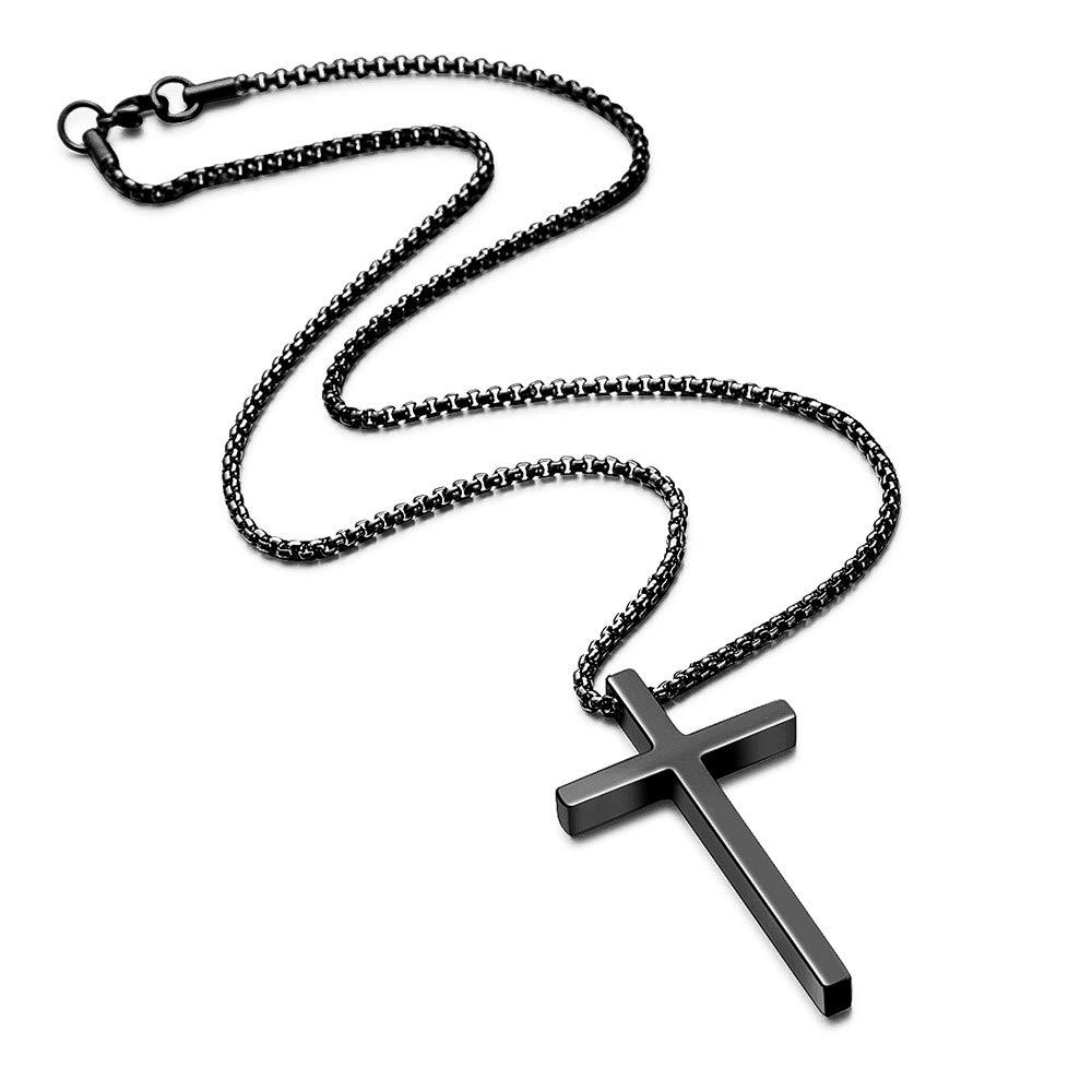 30 _Black_ Cross Pendant 1.2__