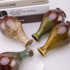 隆利陶瓷創意家居香薰瓶陶瓷花瓶水培迷你花器擺件現代家居裝飾10