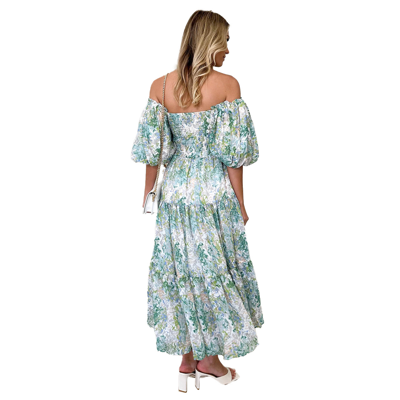 238g Weight Midi Dress Dress Length Type Sleeveless Sleeve Length Regular Dress Dresses Type Spandex, Polyester Fabric Type Mid Waist Waist Line Daily, Street Occasion Boat Neck Neckline Regular Fit Fit Type Flower Pattern Spring, Autumn Season Women's Gender Elegant, Vacation Style Wholesale Women's Elegant Vacation Flower Daily Street Boat Neck Sleeveless Regular Dress 37