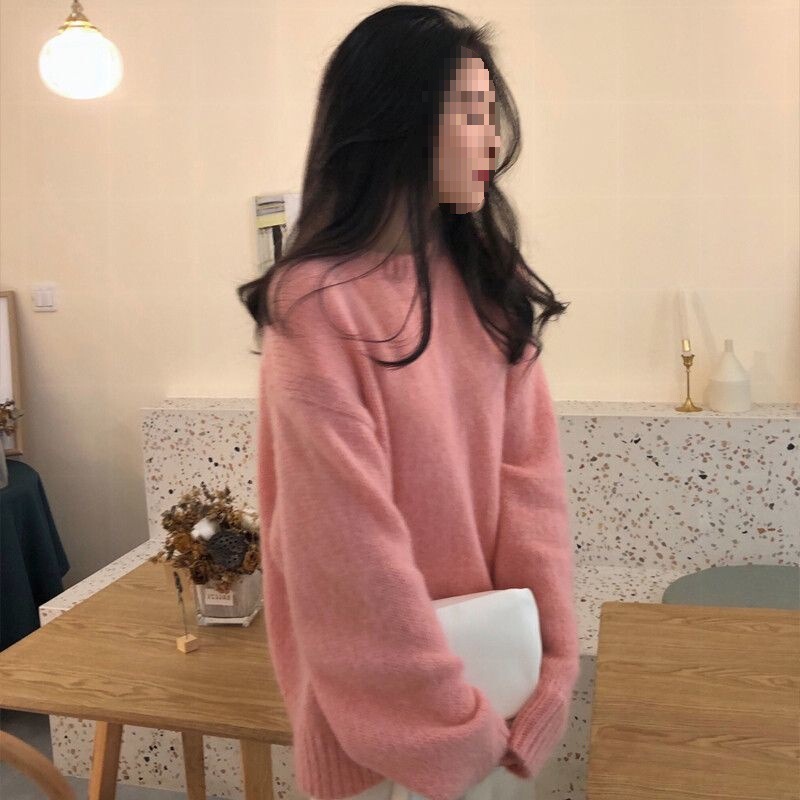 毛衣女内搭新款温柔流行秋冬季穿搭奶乖今年上衣慵懒风针织衫|undefined
