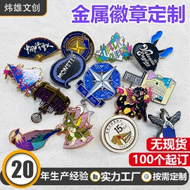 钥匙扣及钥匙扣配件;徽章;金属工艺品