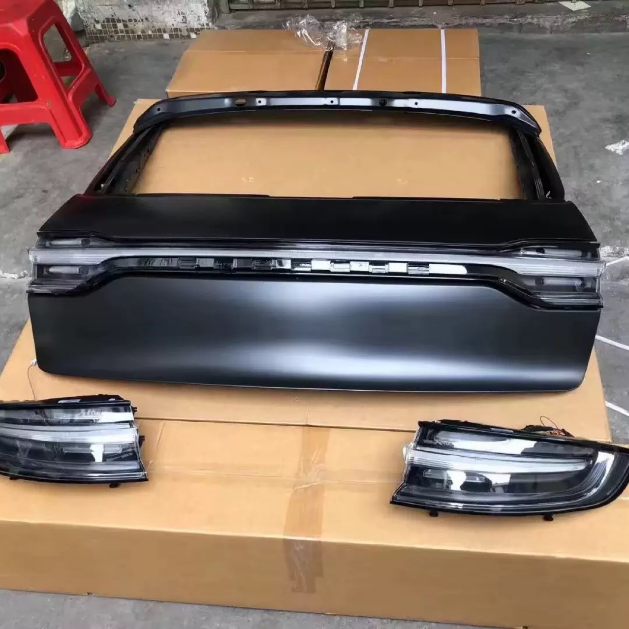 For Porsche Maca old 95B-1 upgrade 95B-3 front and back
