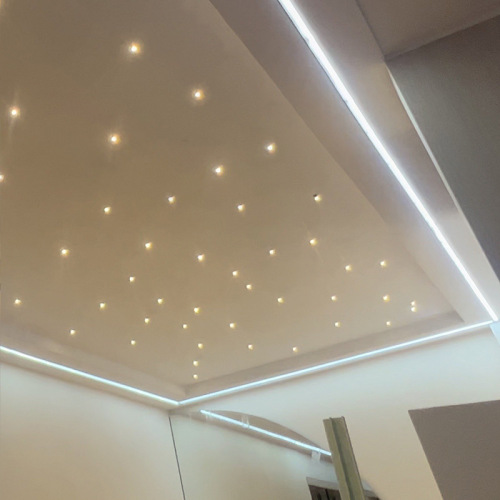 Cross-border Starry Sky Mini Spotlight Shop Influencer Atmosphere Corridor Passage Light Embedded Starry Ceiling Flashing Whisper Light