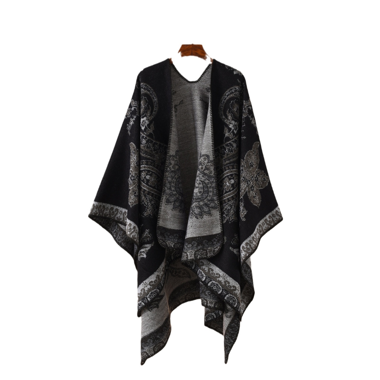 Elegante sciarpa da donna a quadri per l'inverno_voghion.com