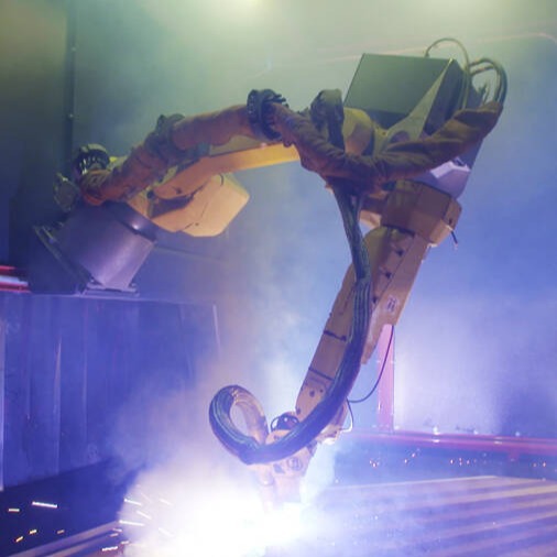 机器人管线包系统焊接高温包线布魔术贴机械手束线管防火花阻燃管